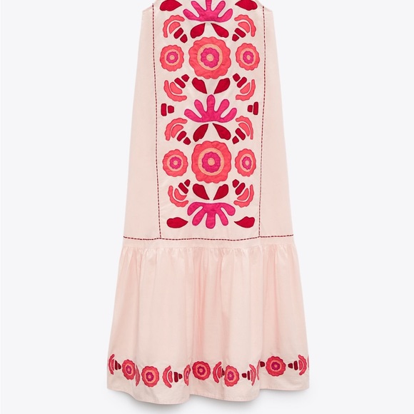 COPY - NWT Zara Limited Edition Embroidery Dress - Picture 9 of 12